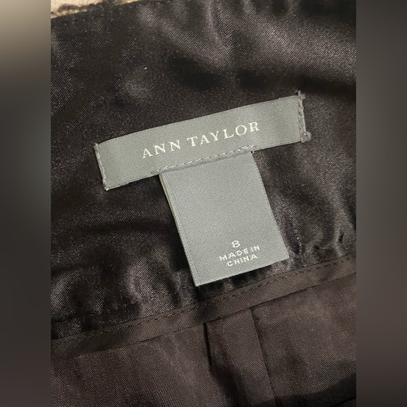 Ann Taylor houndstooth tweed skirt - Picture 7 of 9